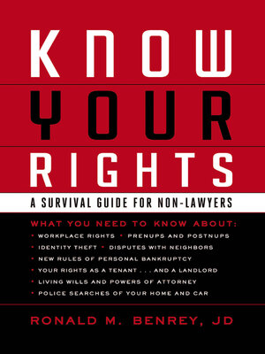 cover image of Know Your Rights